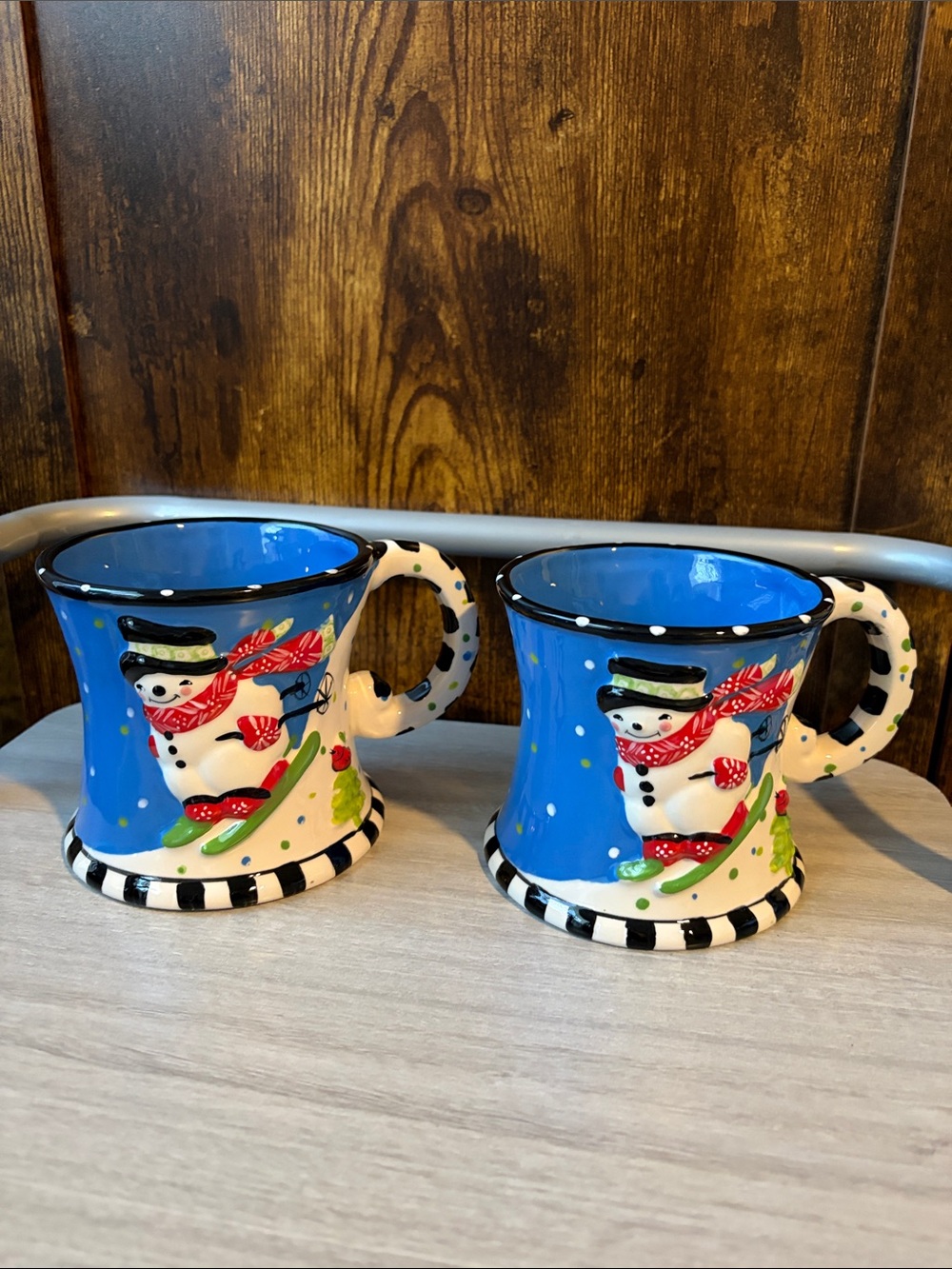 Temptations Oven-Dishwasher-Microwave Safe Mugs - Set of 2